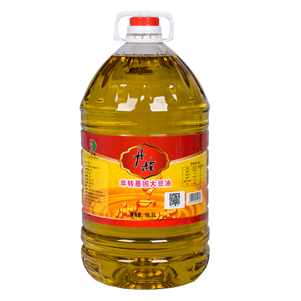 丹桂非转基因一级大豆油16.3L 